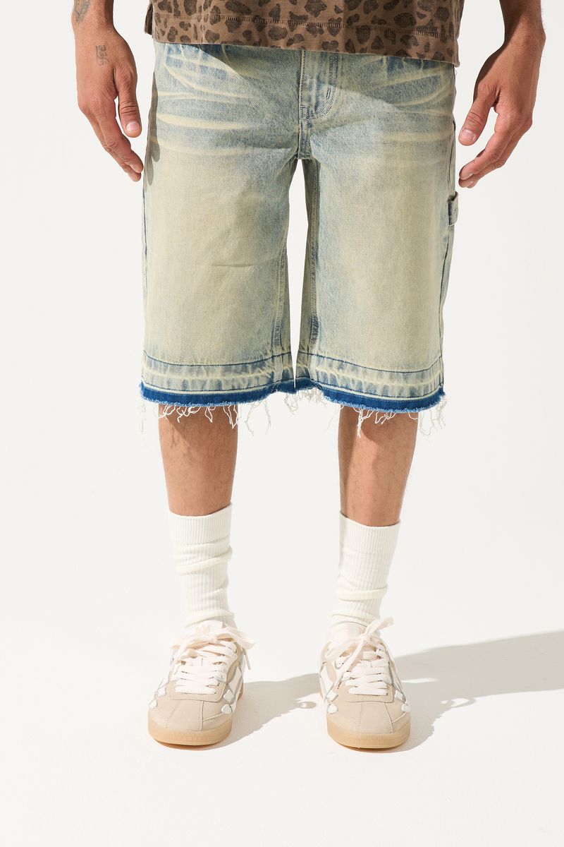 Serenede Shorts - Terra Denim Shorts - Earth Wash