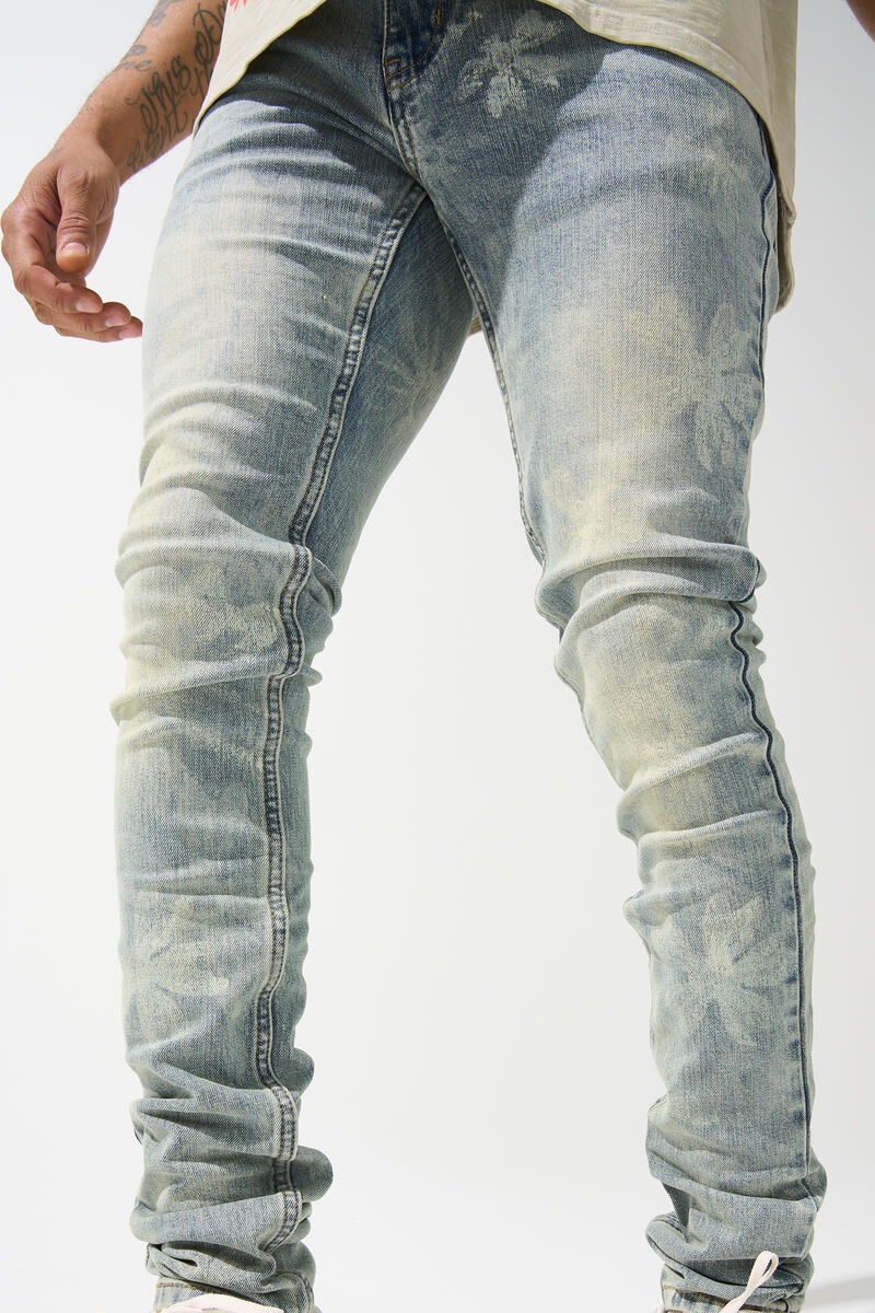 Serenede Jeans - Sakura - Earth Blue Wash - SKRA-BLU