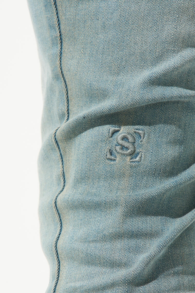 Serenede Jeans - Seafoam - Slate Blue - SEAFM