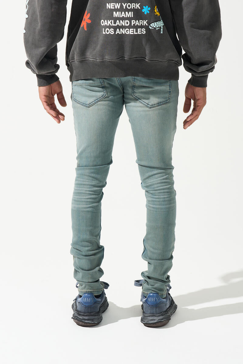 Serenede Jeans - Seafoam - Slate Blue - SEAFM