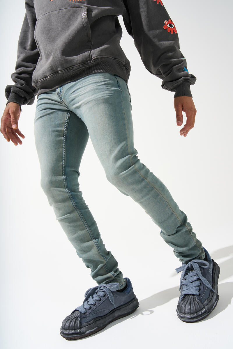 Serenede Jeans - Seafoam - Slate Blue - SEAFM