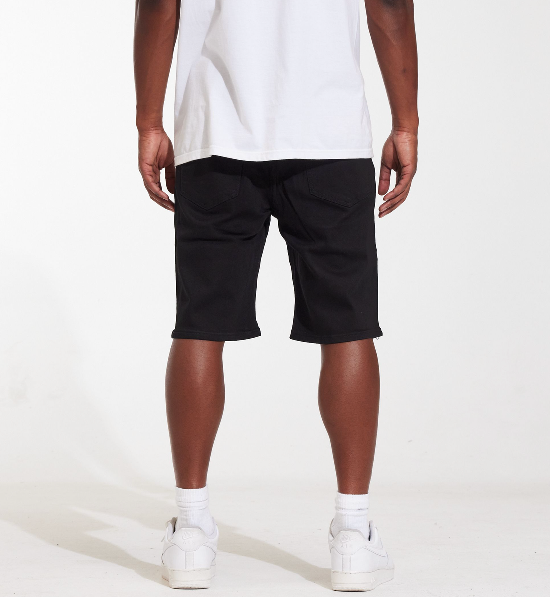 Crysp Denim Shorts - Atlantic - Black - (CRYSPSUM24-035)