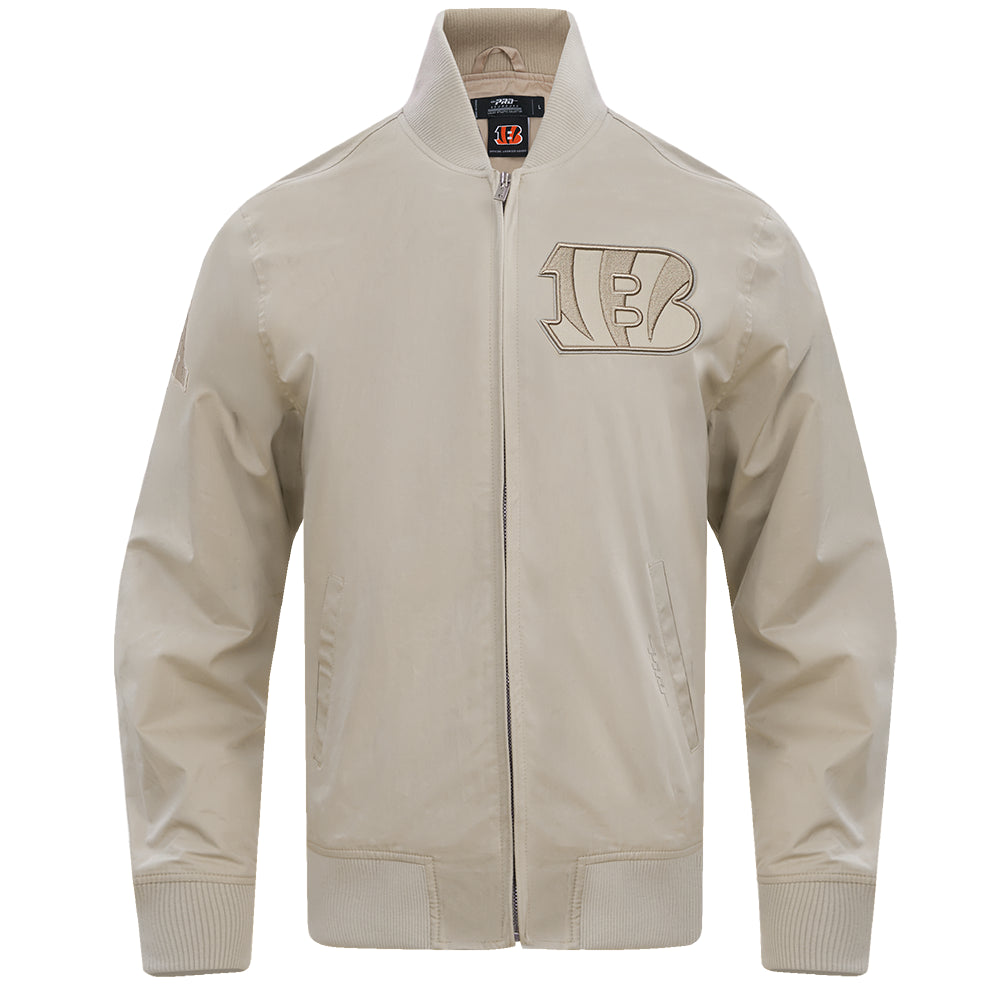 Pro Standard Zip Up Bomber Jacket - Bengals - Tau