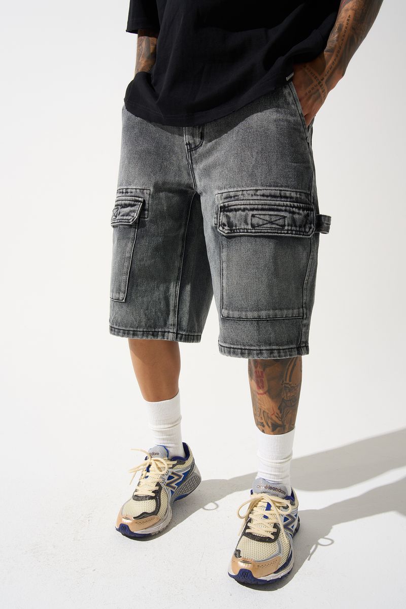 Serenede Shorts - Cave - Vintage Grey Wash