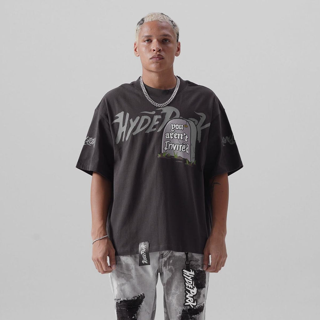 Hyde Park T-Shirt - Tombstoned Tee - Black