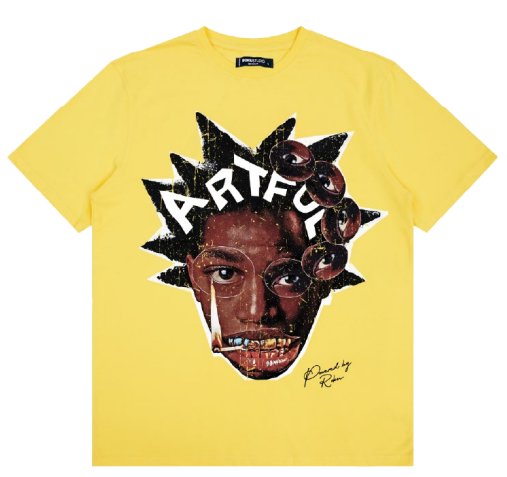 Roku Studio T-Shirt - Artful Tee - Yellow - RK1481706