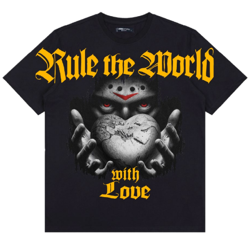 Roku Studio T-Shirt - Rule The World Tee - Black - RK1481697