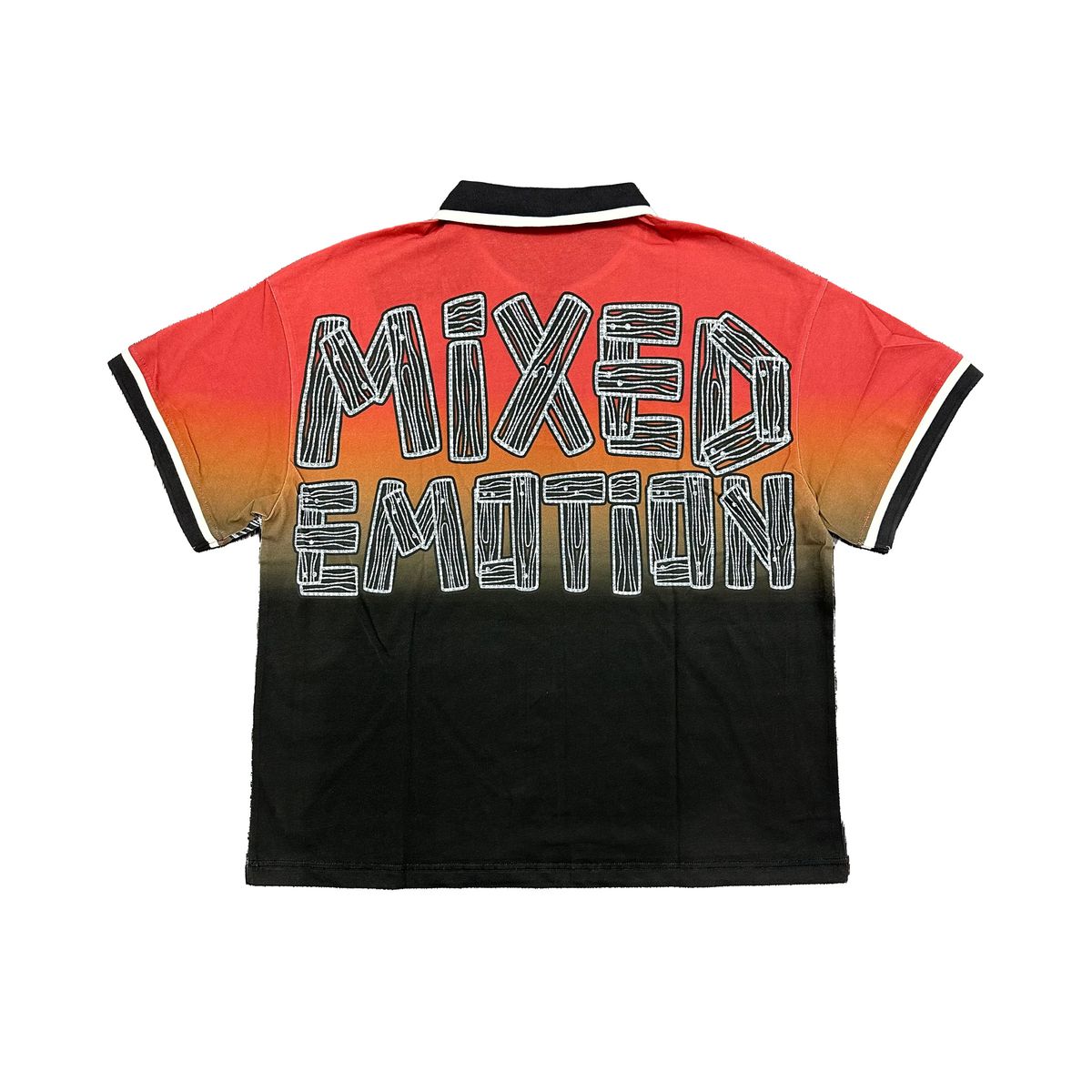 Mixed Emotion T-Shirt - Paradise Button up - Red