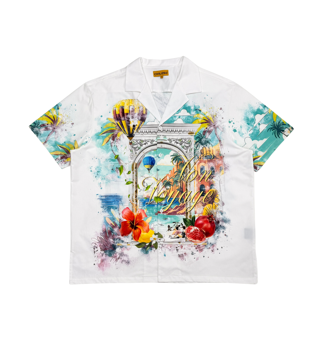 Civilized Short Set - White - CV6306-6307