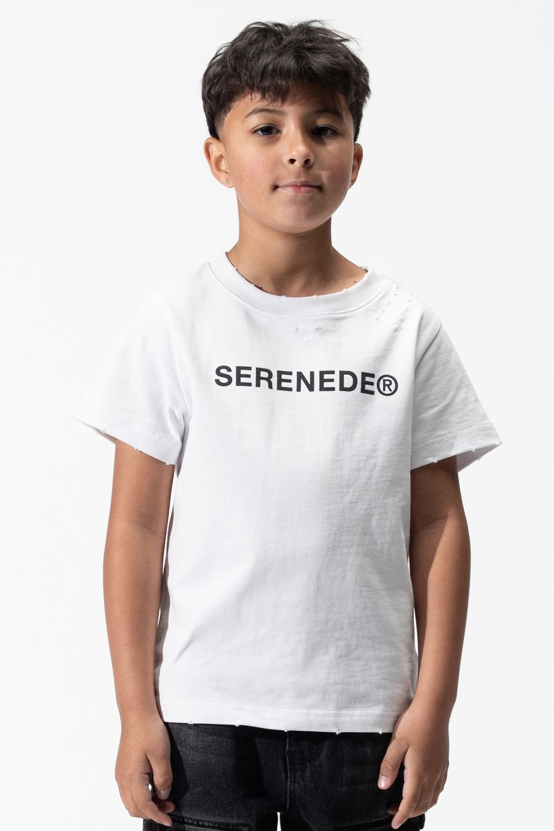 Serenede T-Shirt - Kids Classic - White