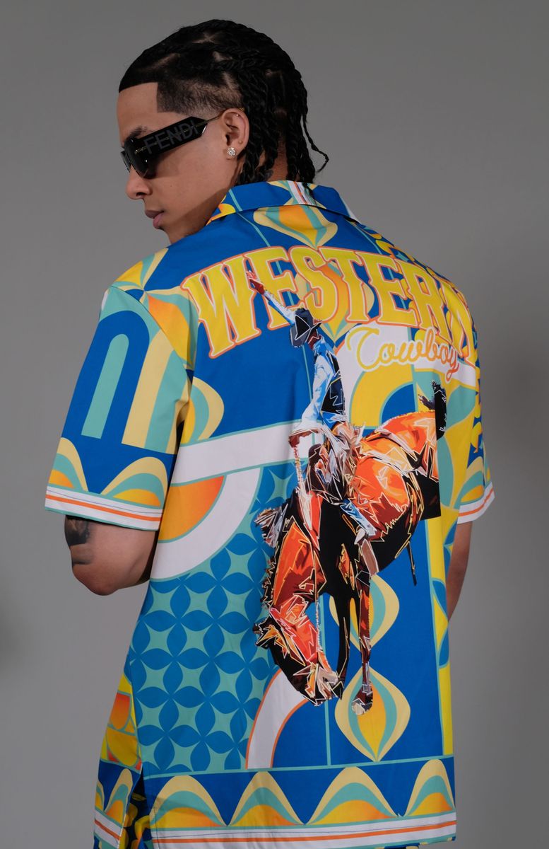 Civilized Short Set - Rodeo Blue - CV6308-6309