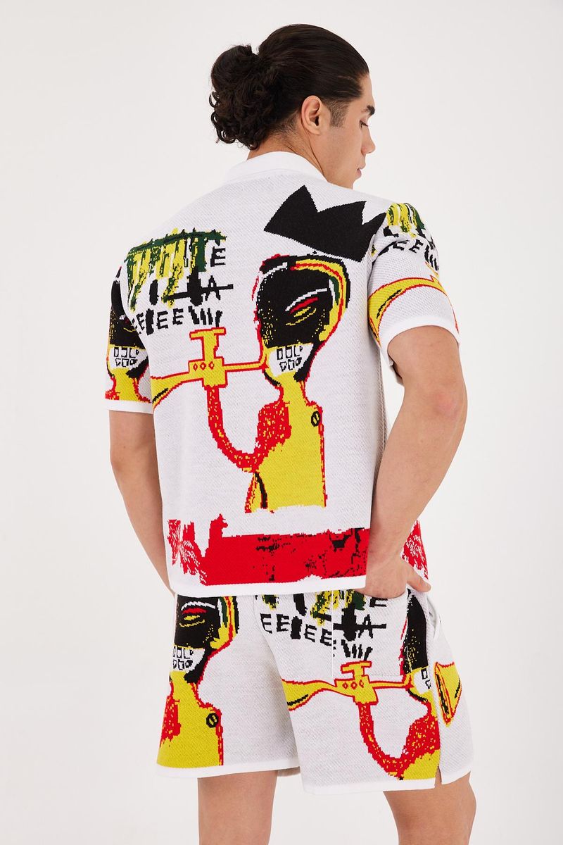 One In A Million Short Set - White - SH-507