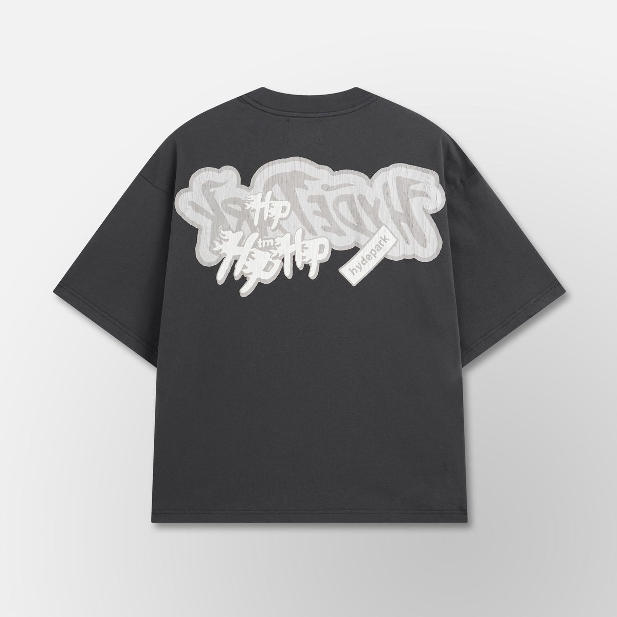 Hyde Park T-Shirt - Monochrome Tee - Black