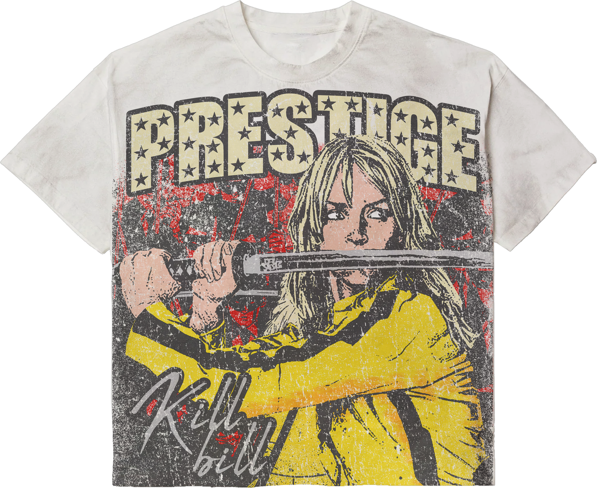Prestige - T-Shirt - Kill Bill - White