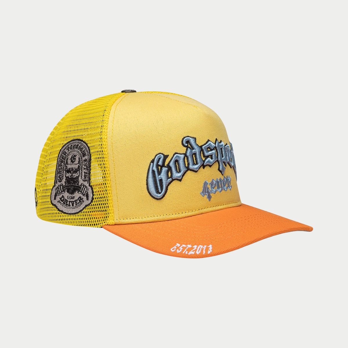 Godspeed Hat - GS Forever Trucker Hat - Yellow