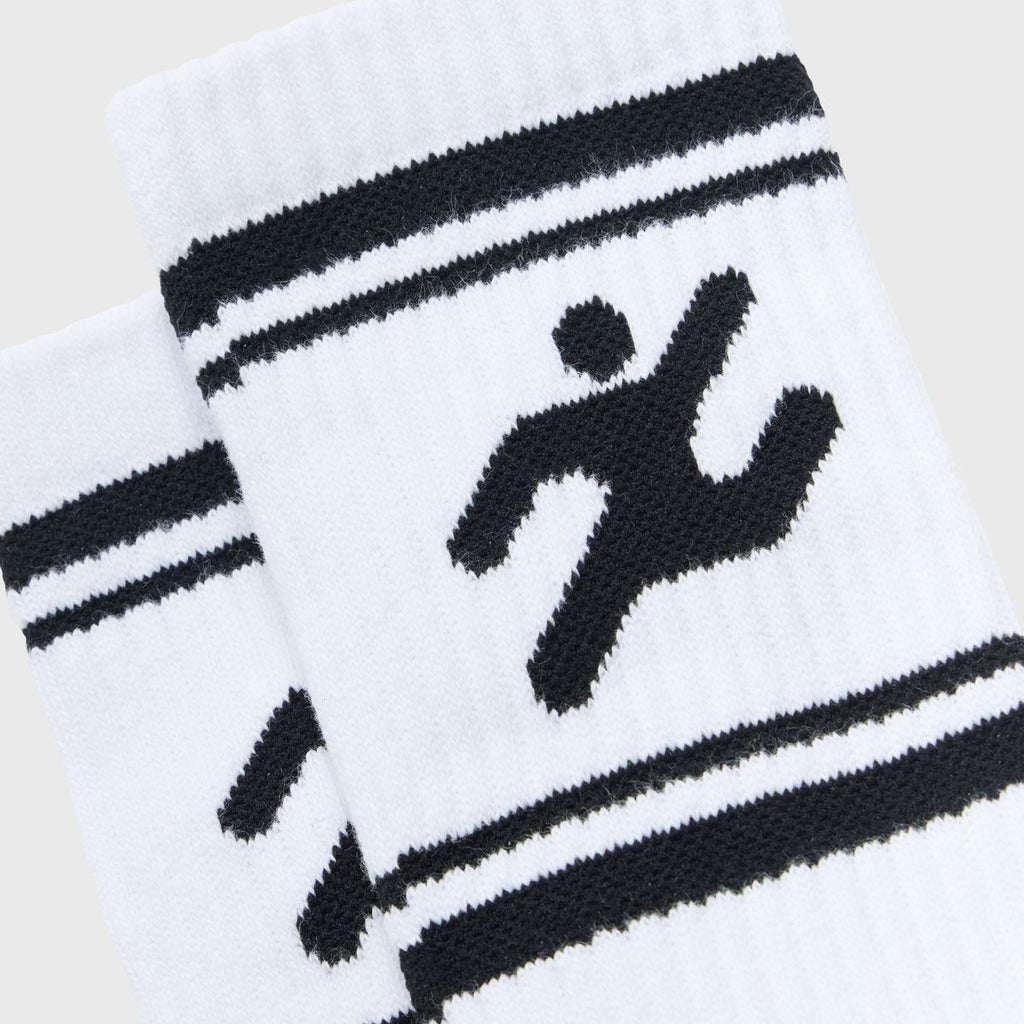 Homme+Femme Socks - Rave Socks - White - HFSS202447