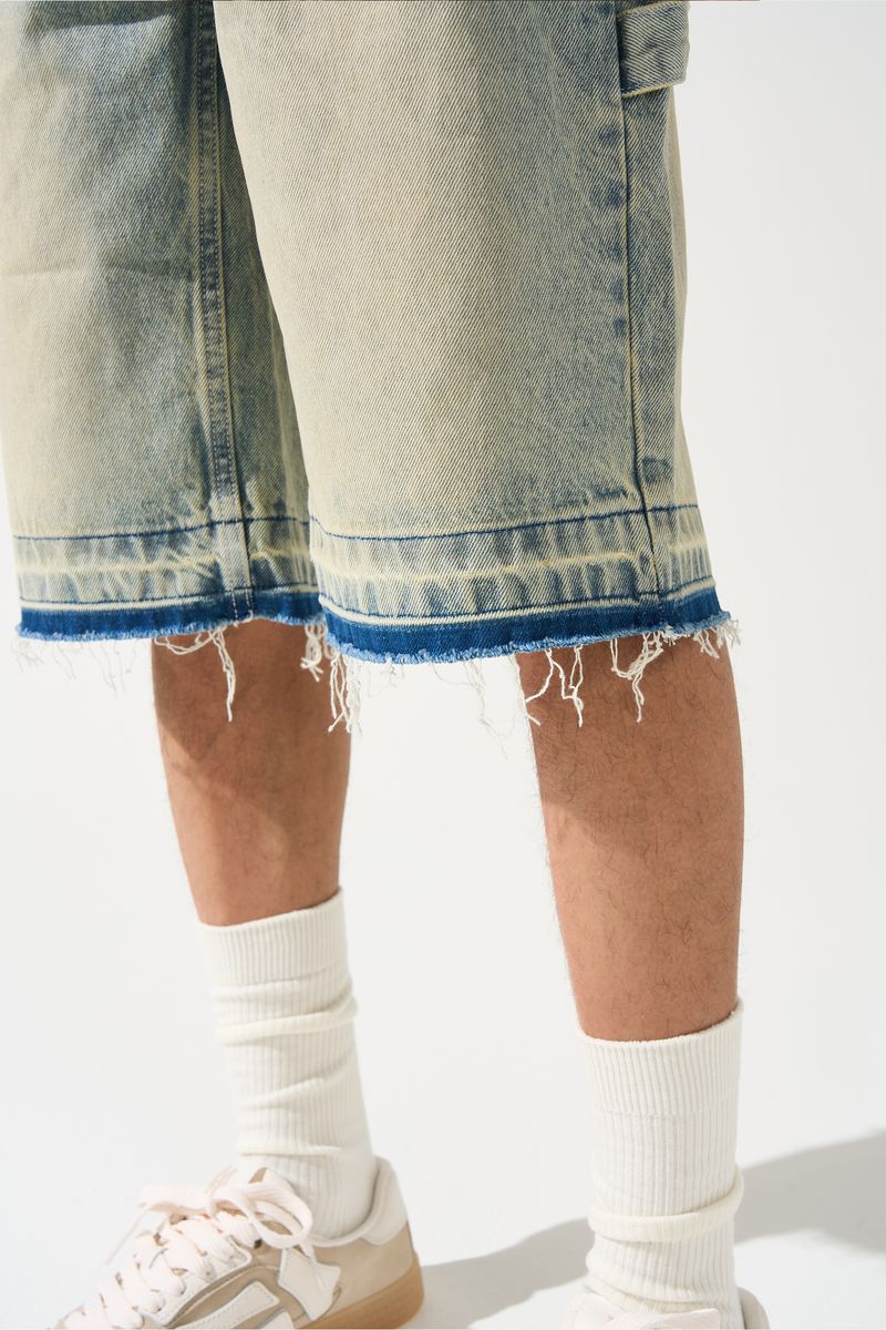 Serenede Shorts - Terra Denim Shorts - Earth Wash