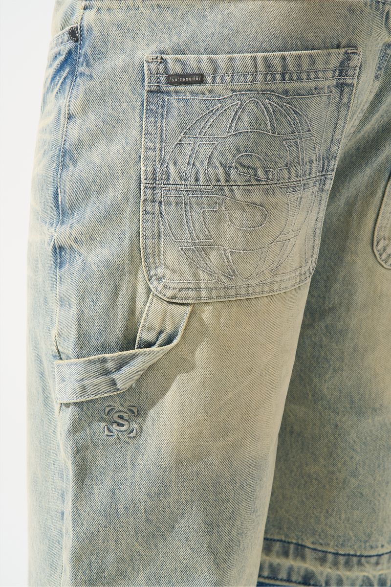 Serenede Shorts - Terra Denim Shorts - Earth Wash