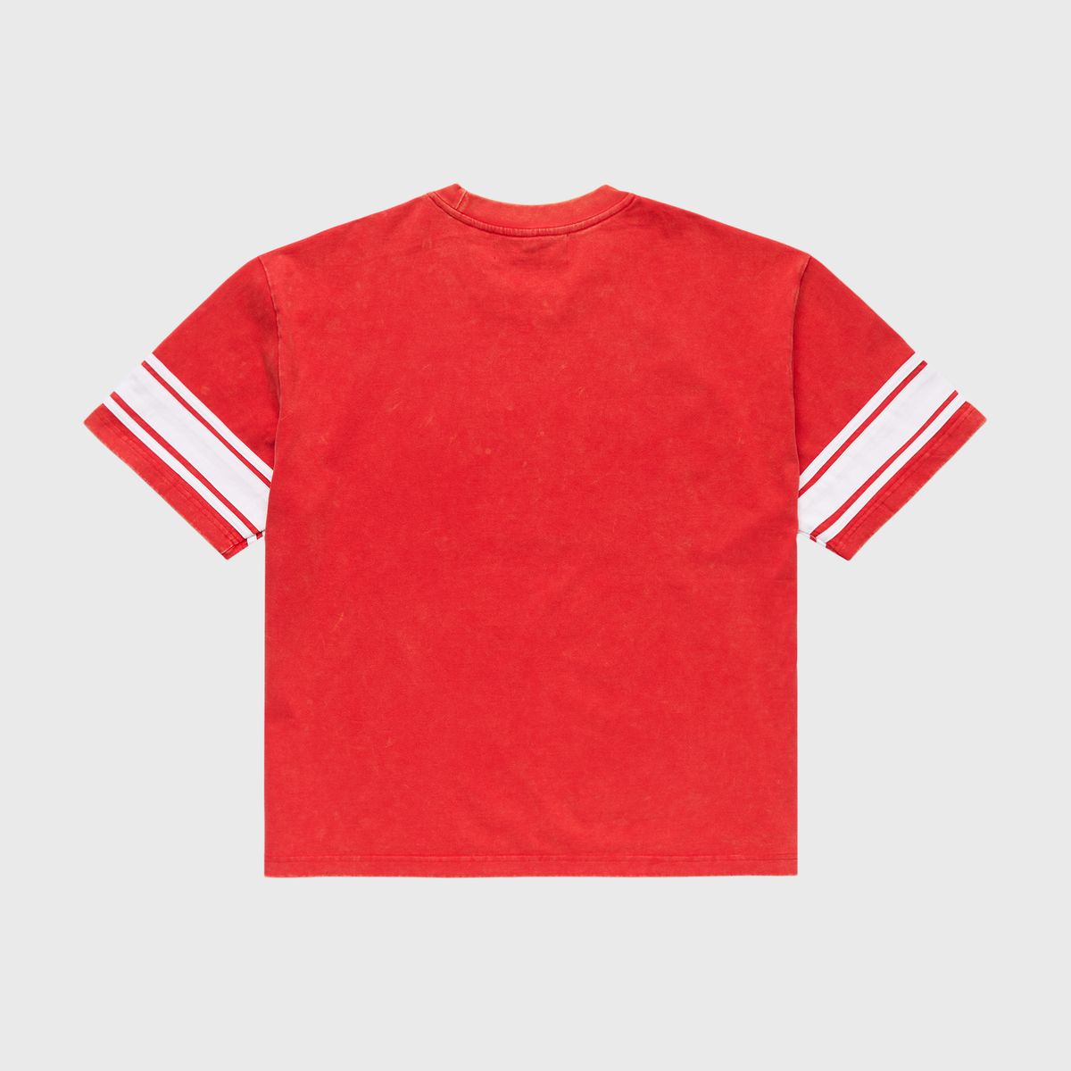 Homme+Femme T-Shirt - Paris Rhinestone Tee - Red - HFSS2025107