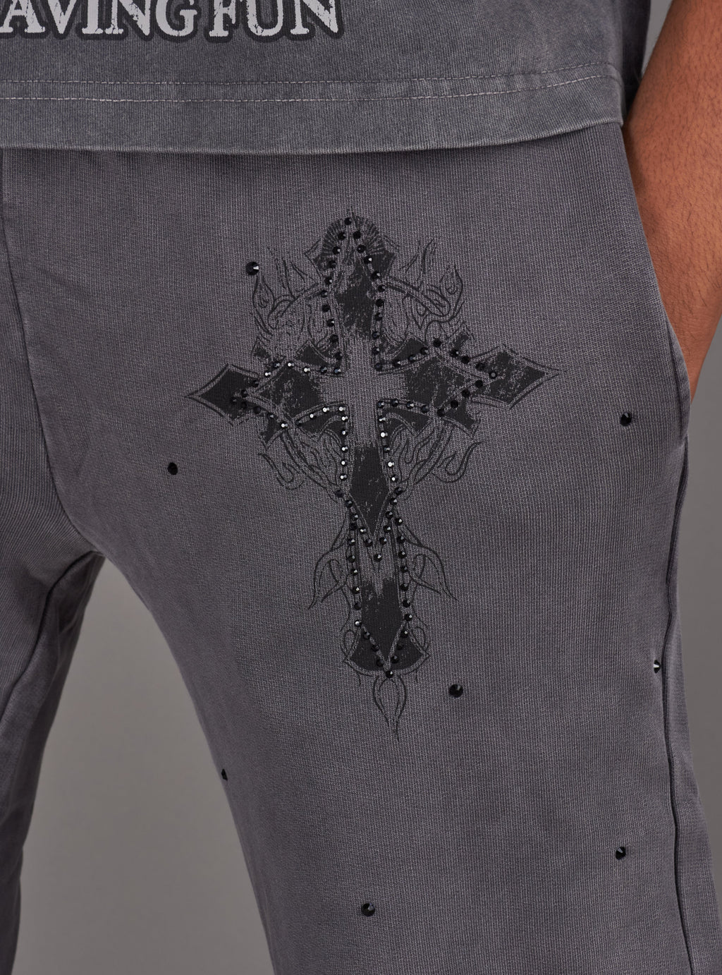 NME Sweatpants - Nazra - Grey - 712