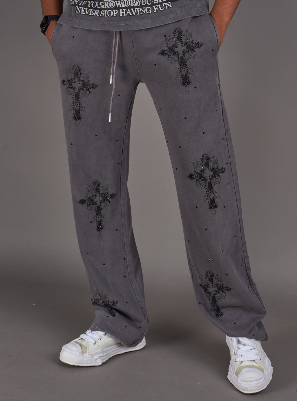 NME Sweatpants - Nazra - Grey - 712