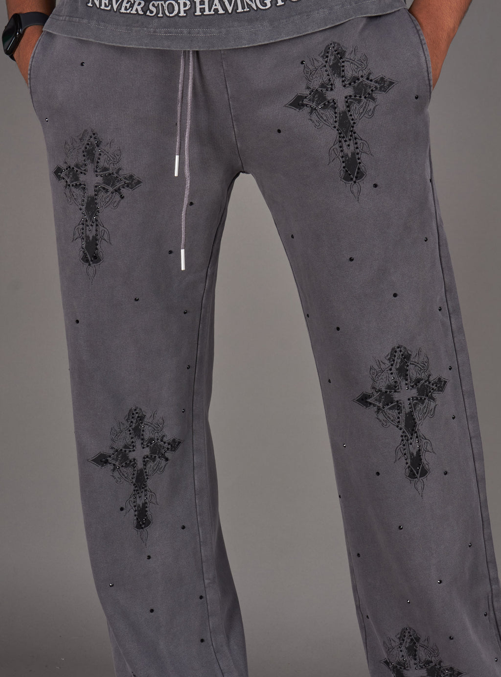 NME Sweatpants - Nazra - Grey - 712