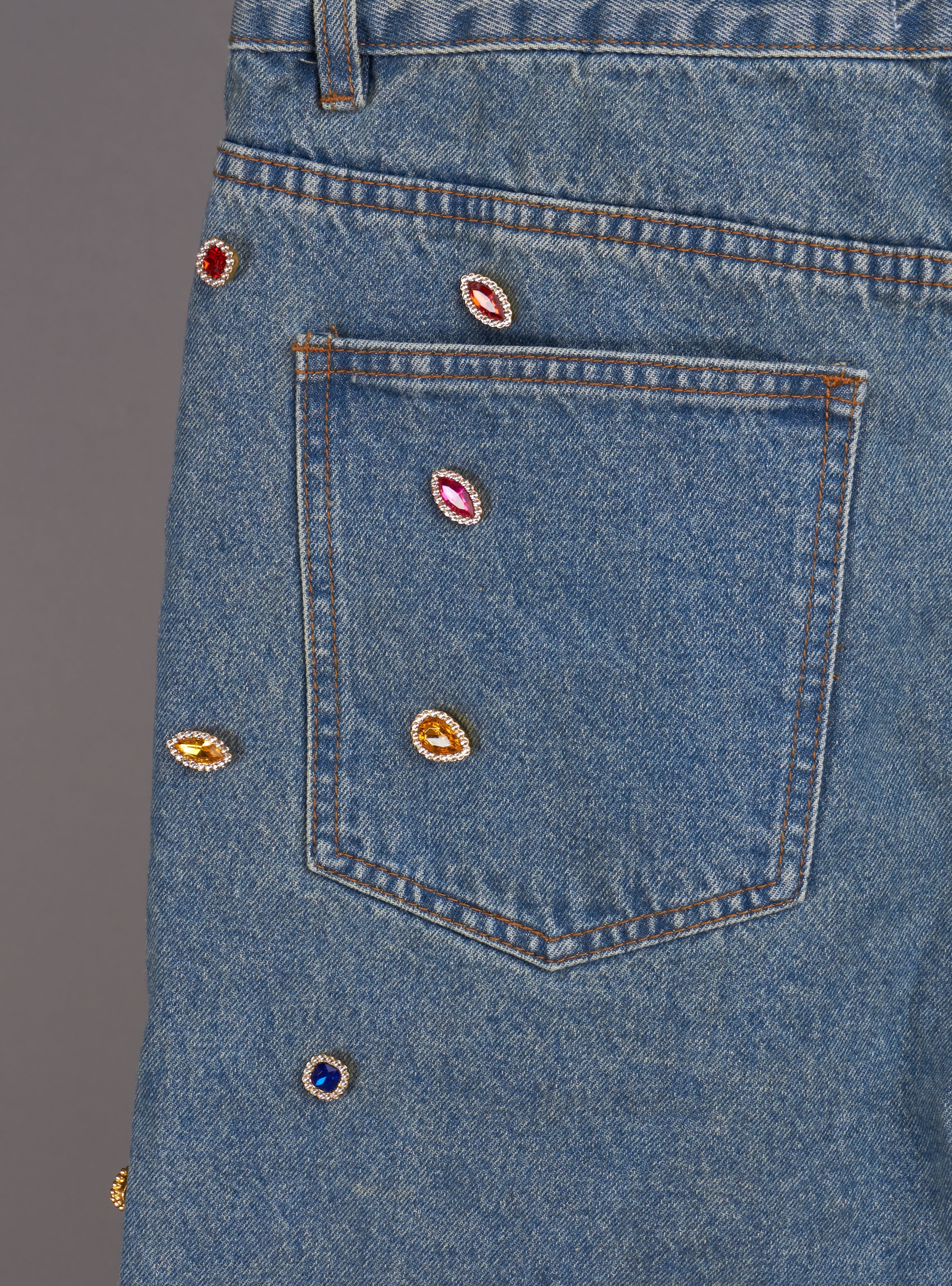 NME Shorts - Larry - Vintage Blue - 004