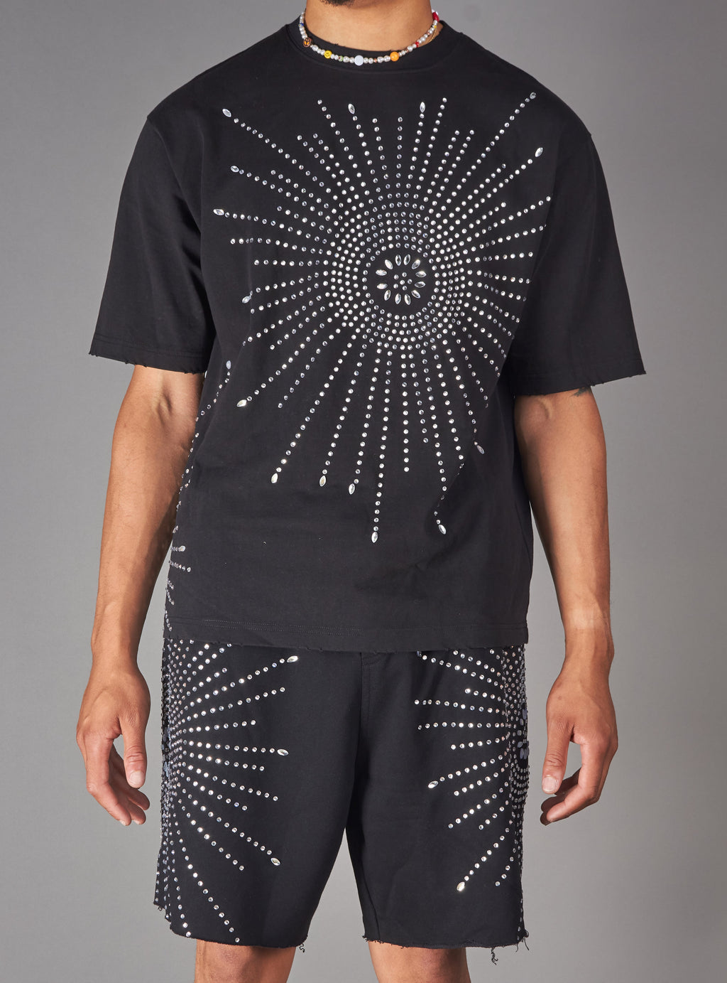 Politics T-Shirt - Pryden - Silver On Black - 089