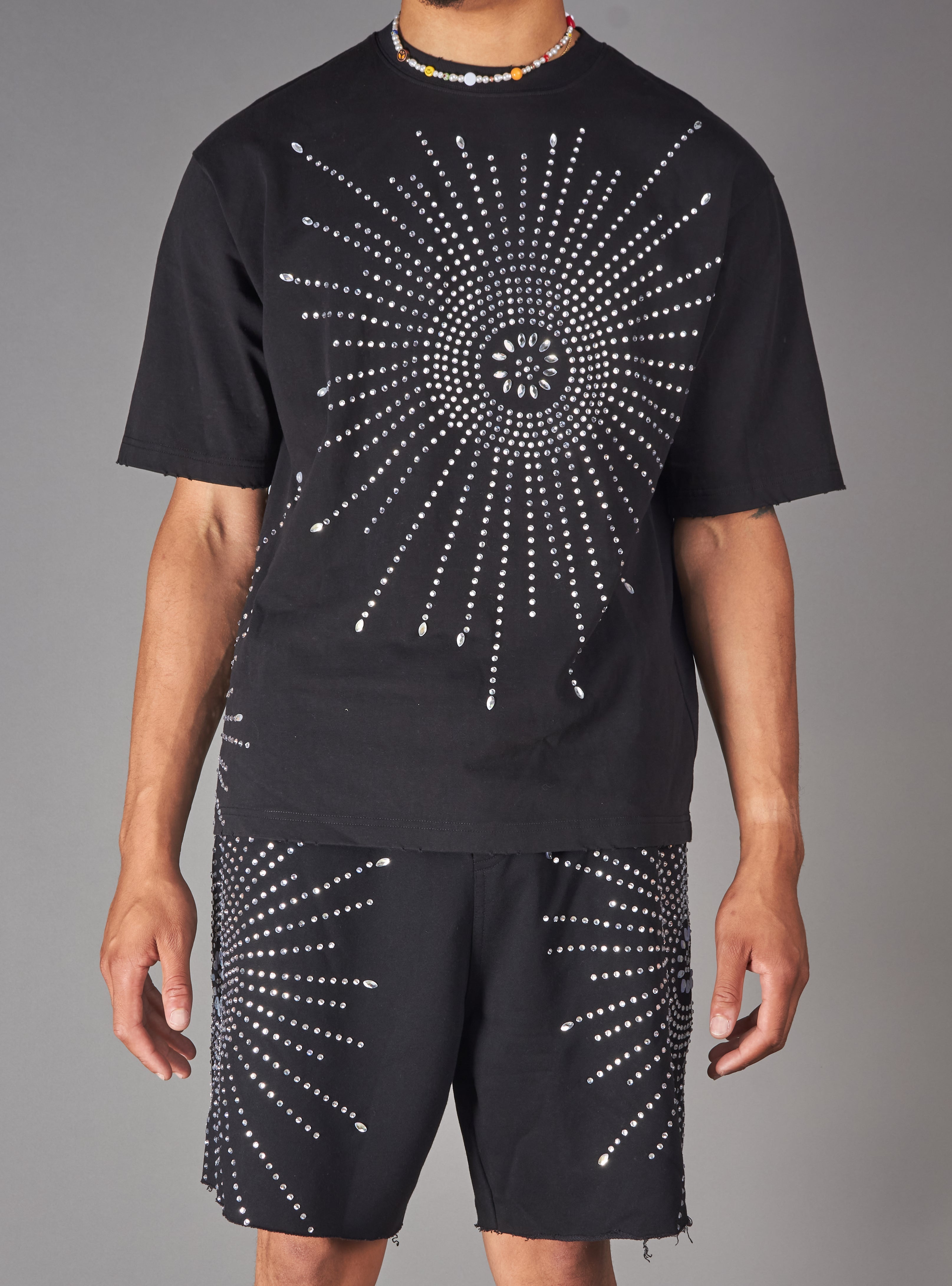 Politics T-Shirt - Pryden - Silver On Black - 089