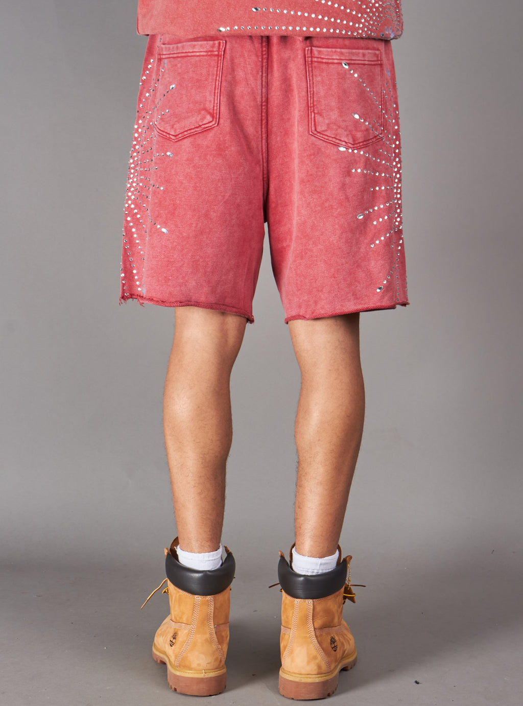 Politics Sweatshort - Selvin - Red  - 154