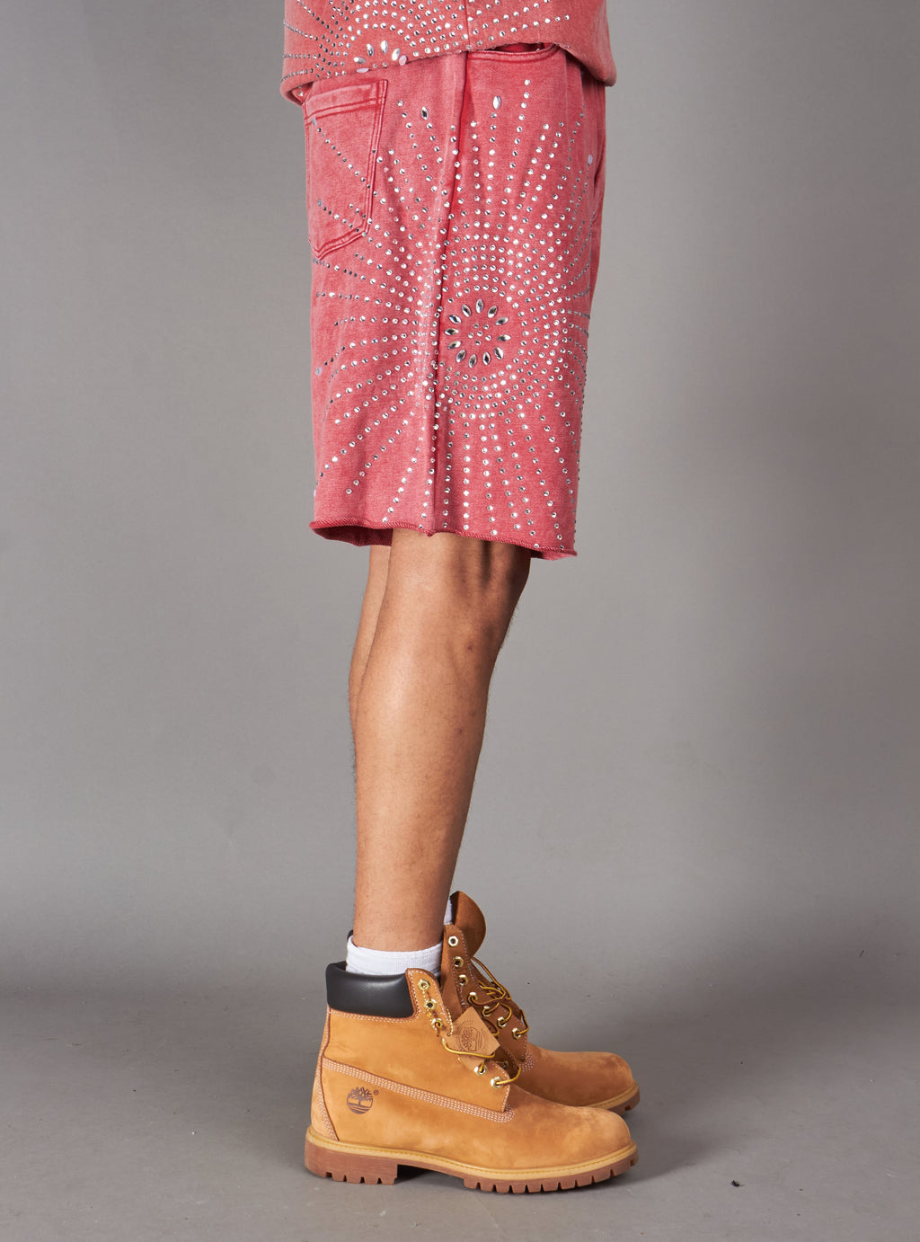 Politics Sweatshort - Selvin - Red  - 154