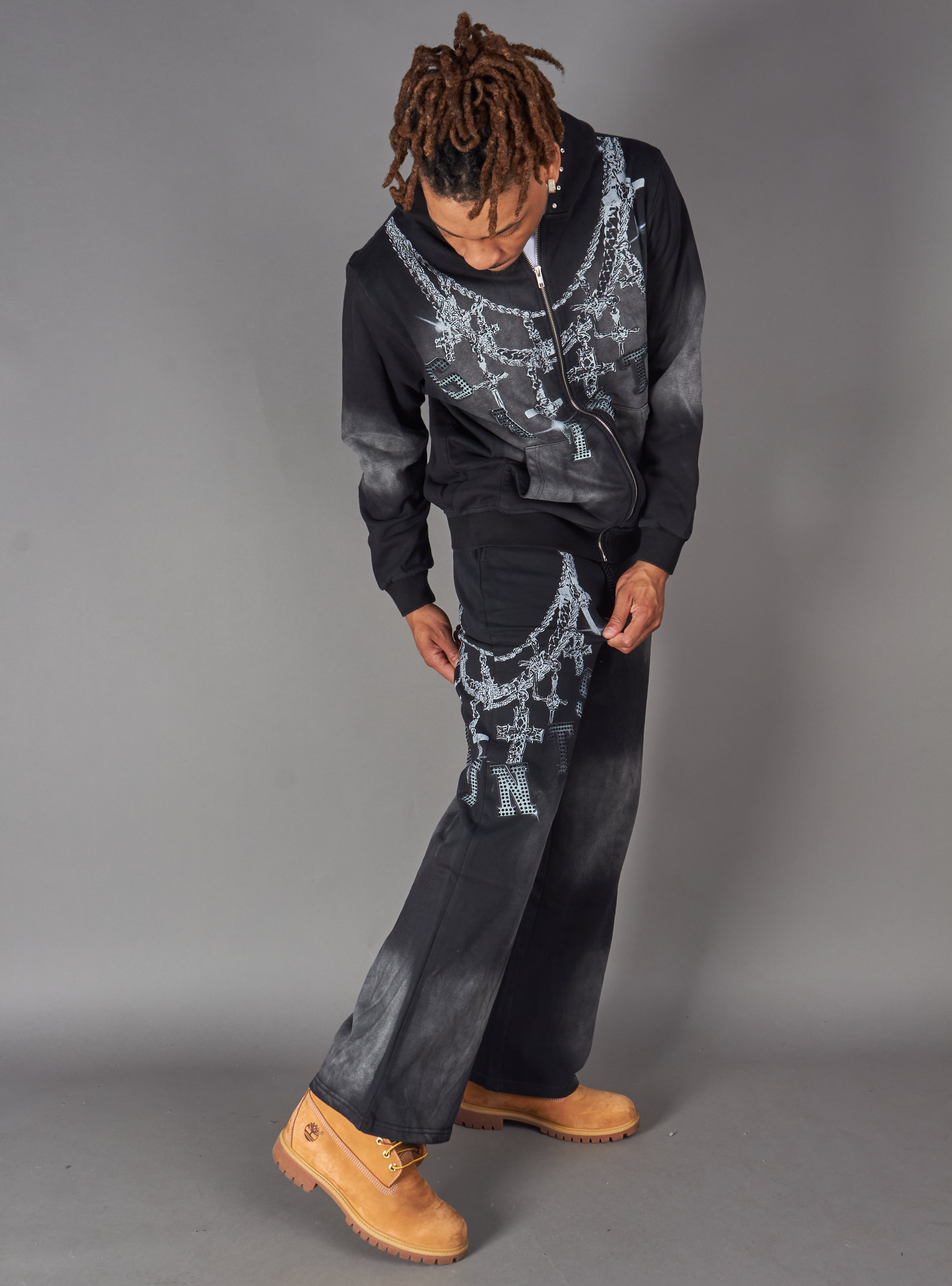 Politics Sweatpant - Luric - Black - 136