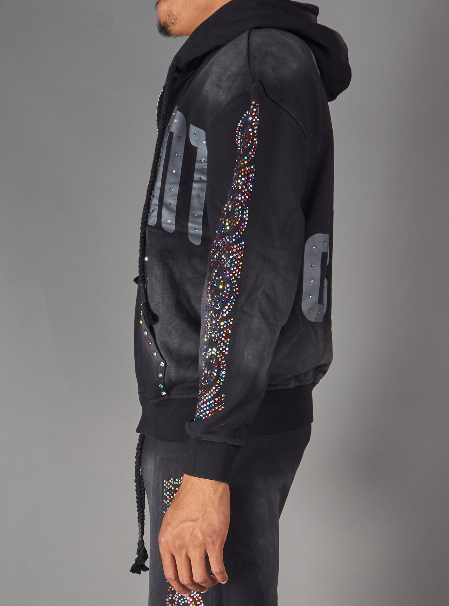 Politics Hoodie - Solis - Black - 564