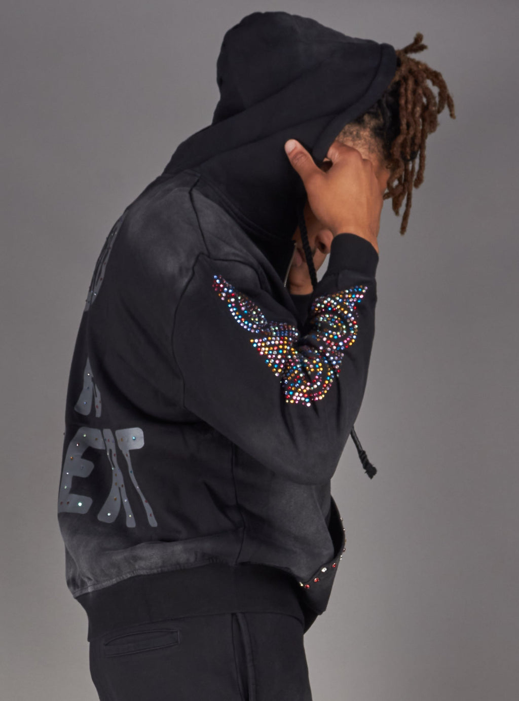 Politics Hoodie - Solis - Black - 564