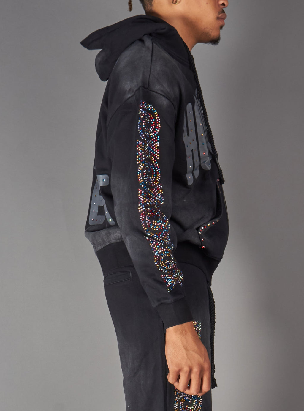 Politics Hoodie - Solis - Black - 564