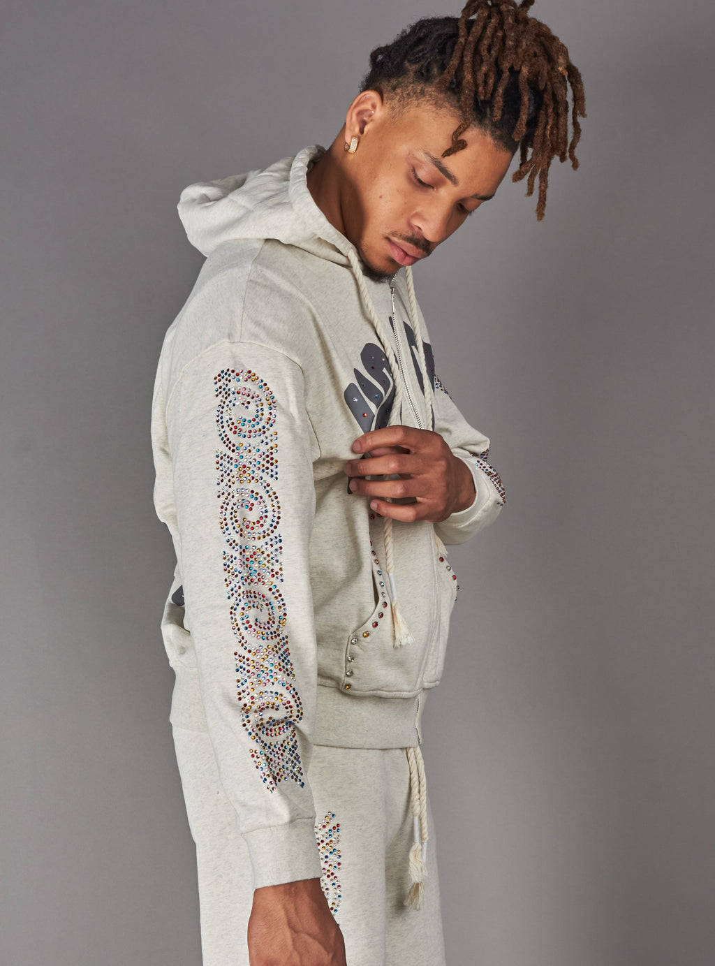 Politics Hoodie - Solis - Grey - 574