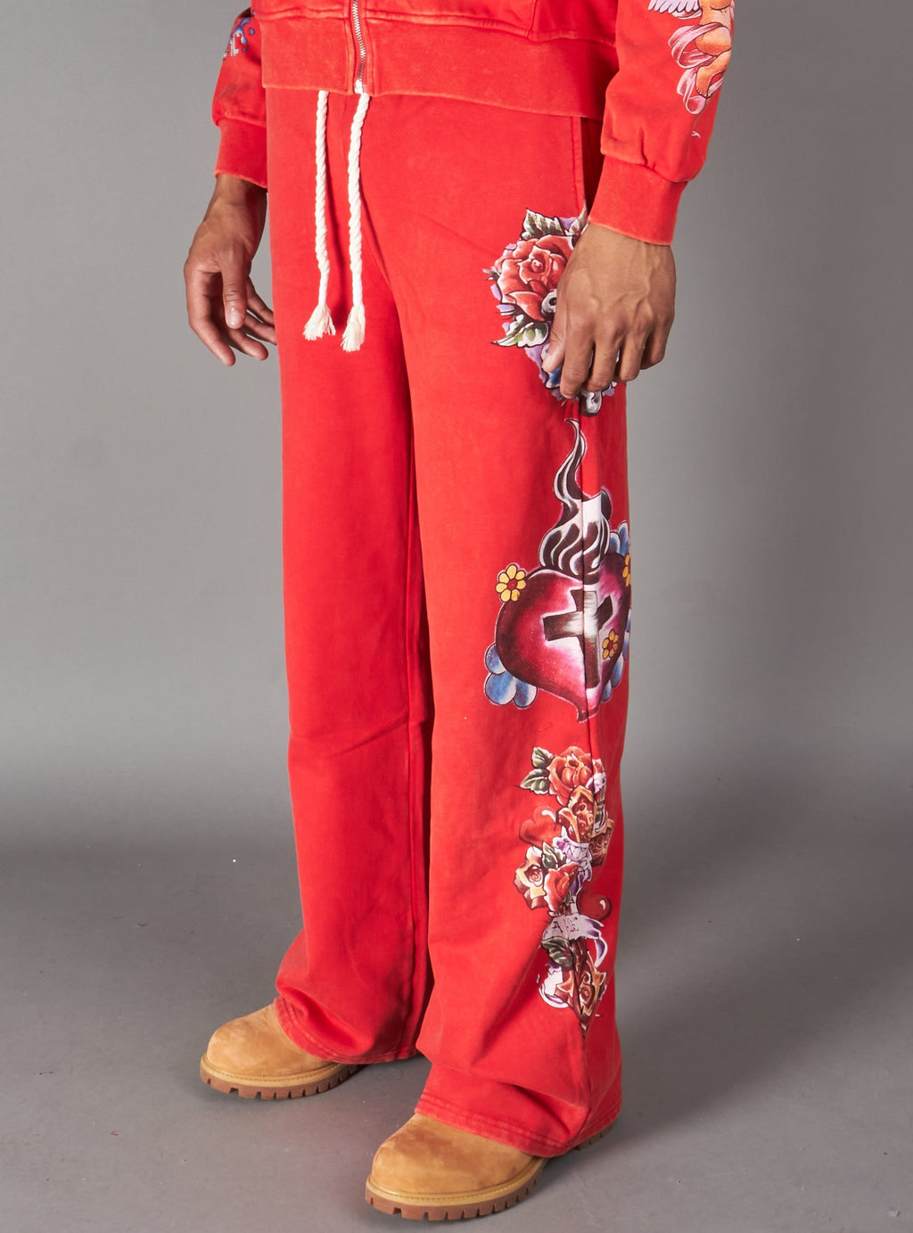 Politics Sweatpant - Joron - Jujube Red - 509