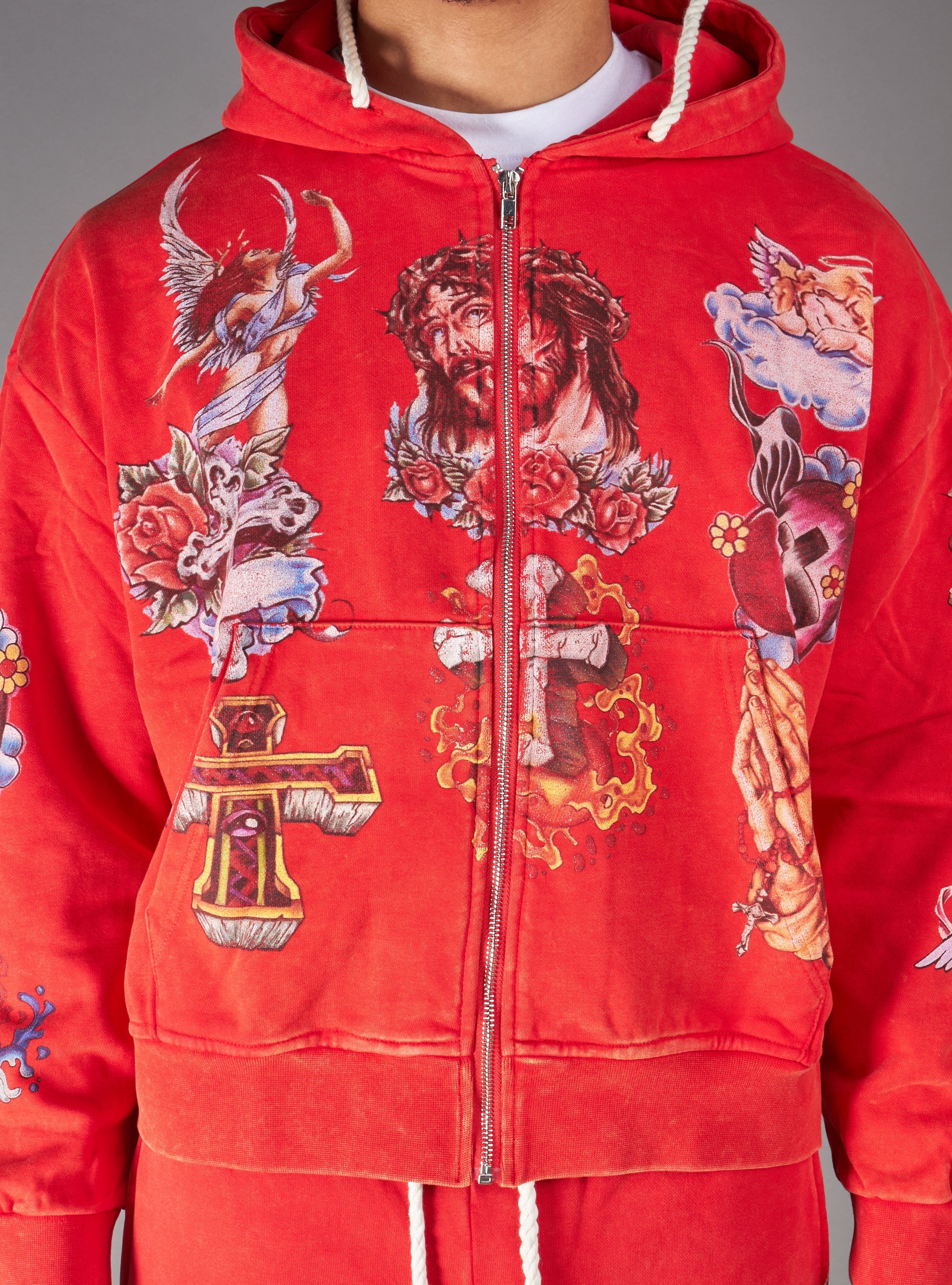 Politics Hoodie - Nivin - Jujube Red - 339