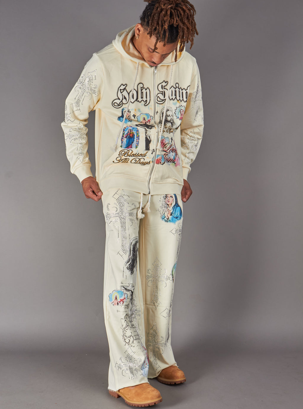 NME Hoodie - Yorin - Beige - 052