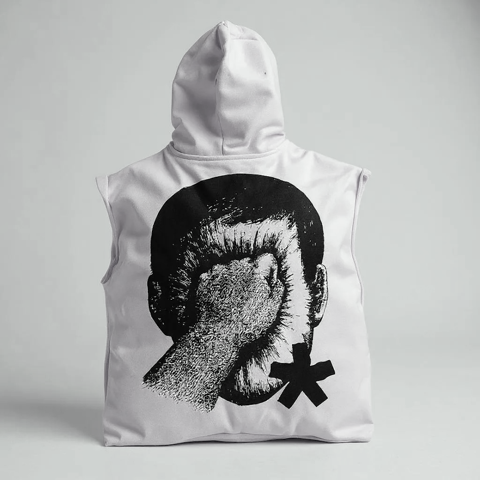 Syndicate Shirt -  Punch And Grab Sleevless - Light Grey