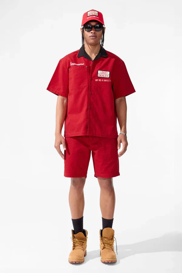 Jordan Craig Shirt - The Re-Up Mechanic - Red - 2051