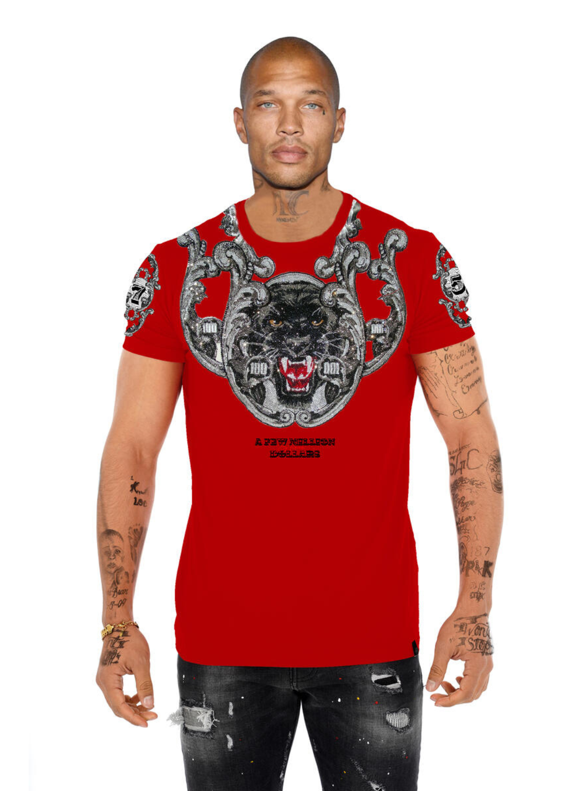 George V T-Shirt - A Few Million Dollars - Red - GV2726