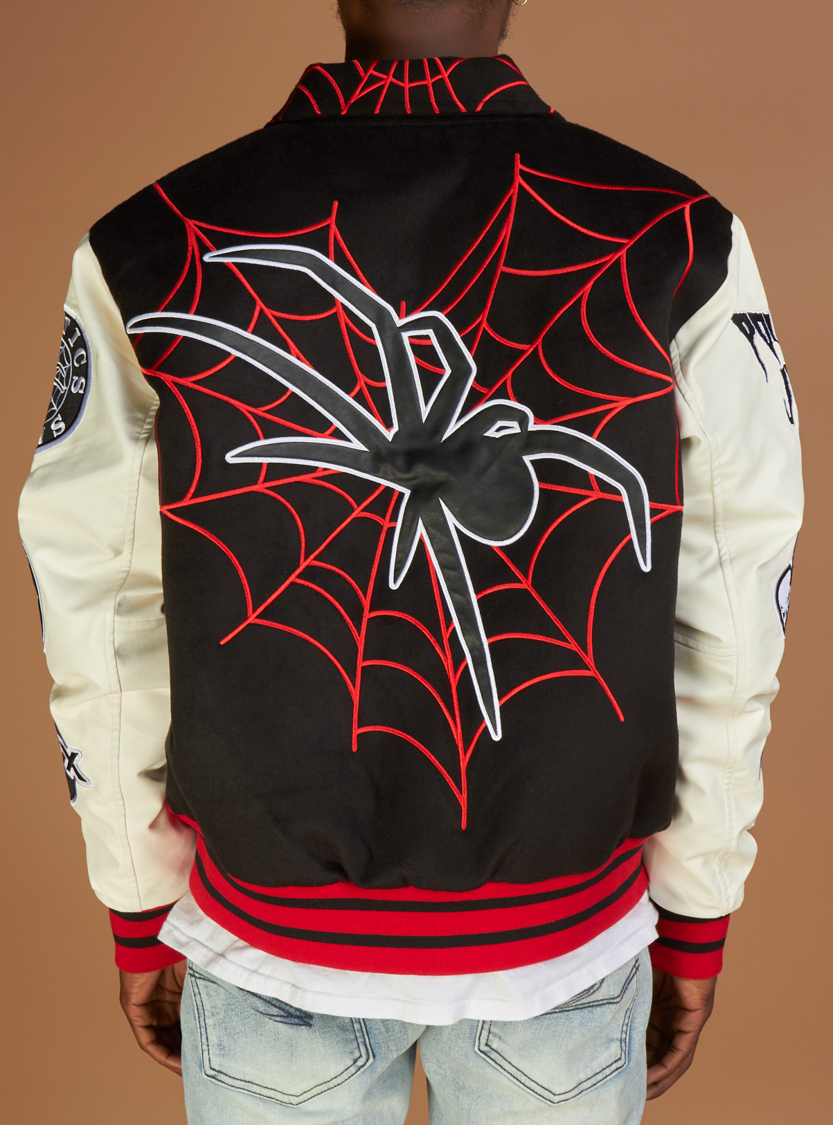 Politics Varsity Jacket - Shadow - Red - 220