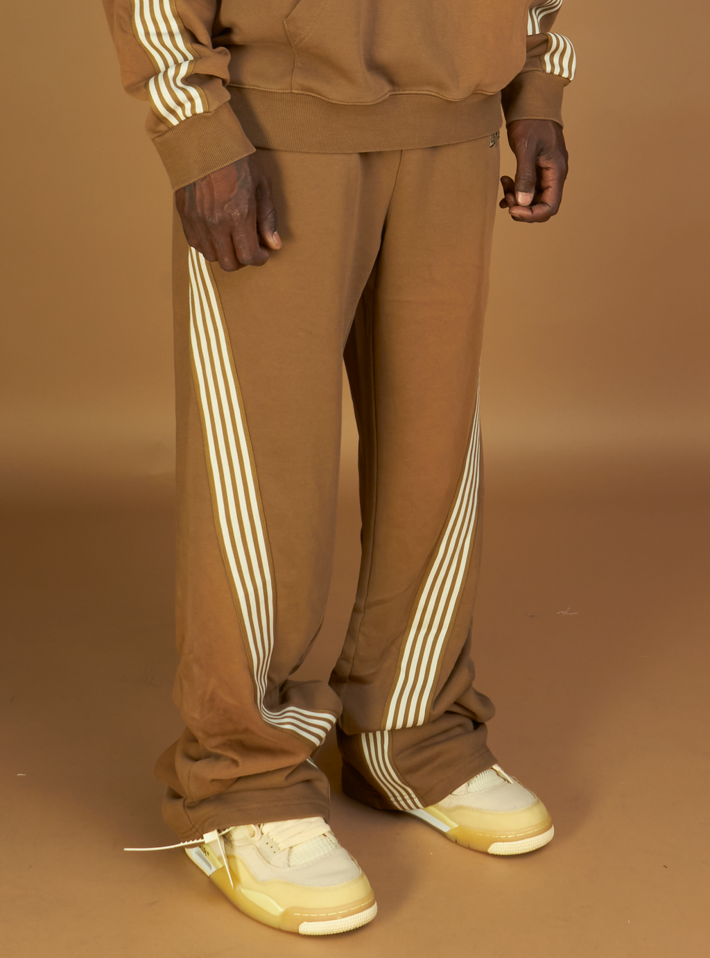 NME Sweatpants - Duffy - Washed Brown - 114