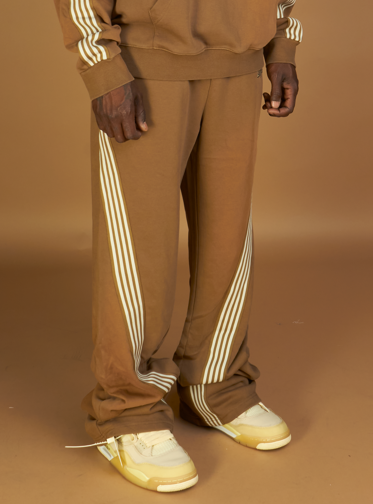 NME Sweatpants - Duffy - Washed Brown - 114