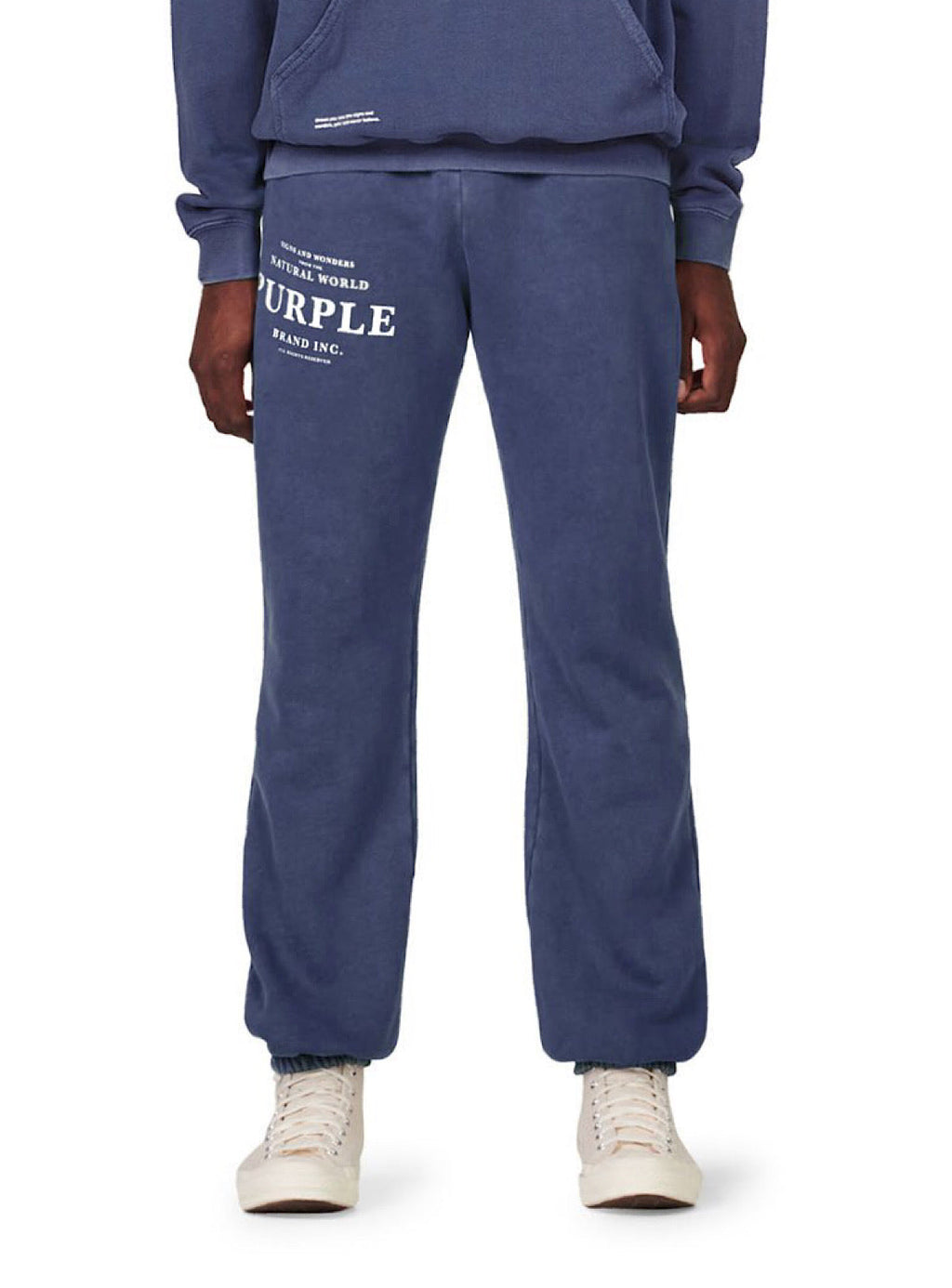 Purple Brand Sweatpants - Signs And Wonders Midnight