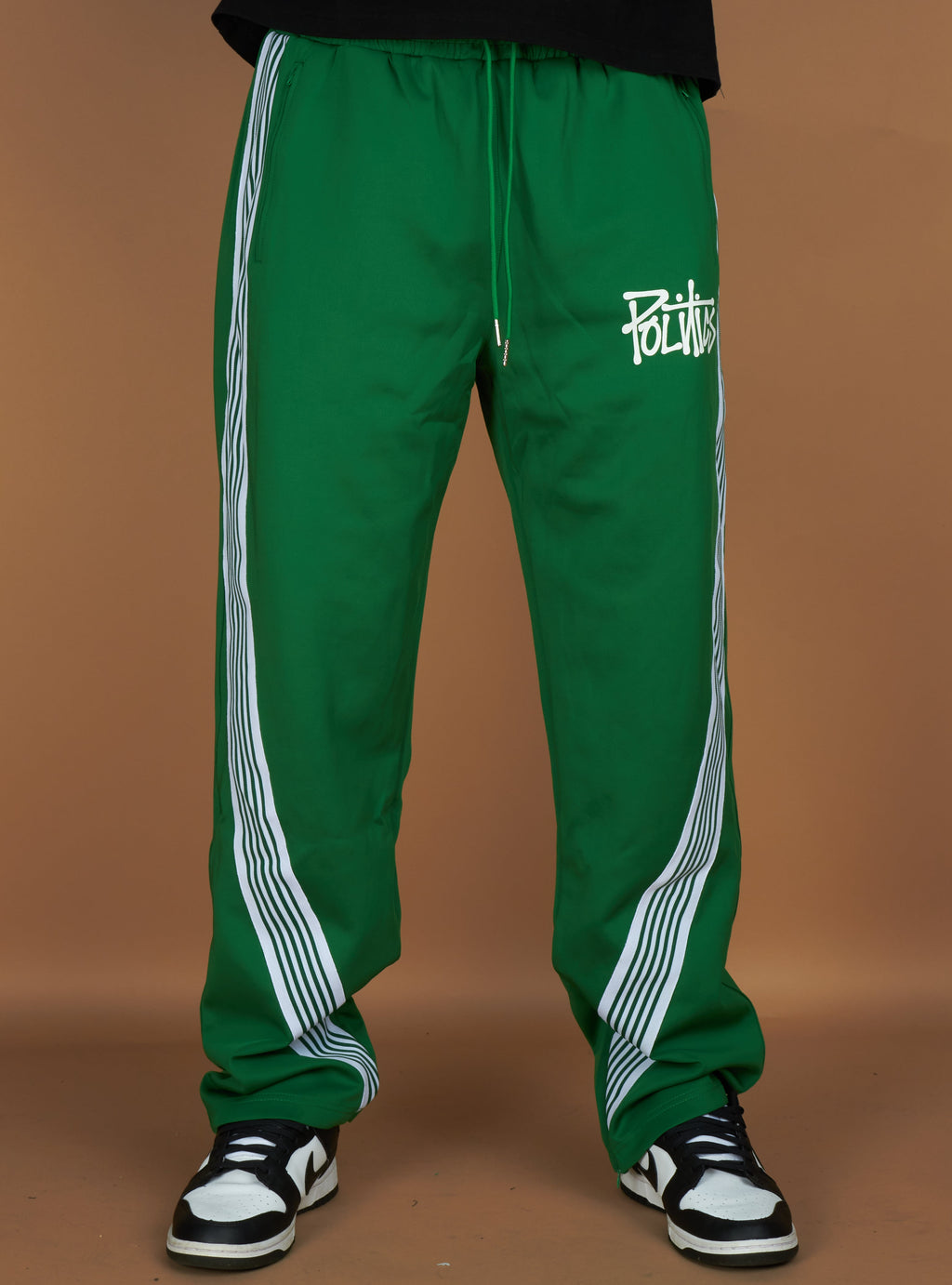 Politics Track Pants - Wisp - Green - 701
