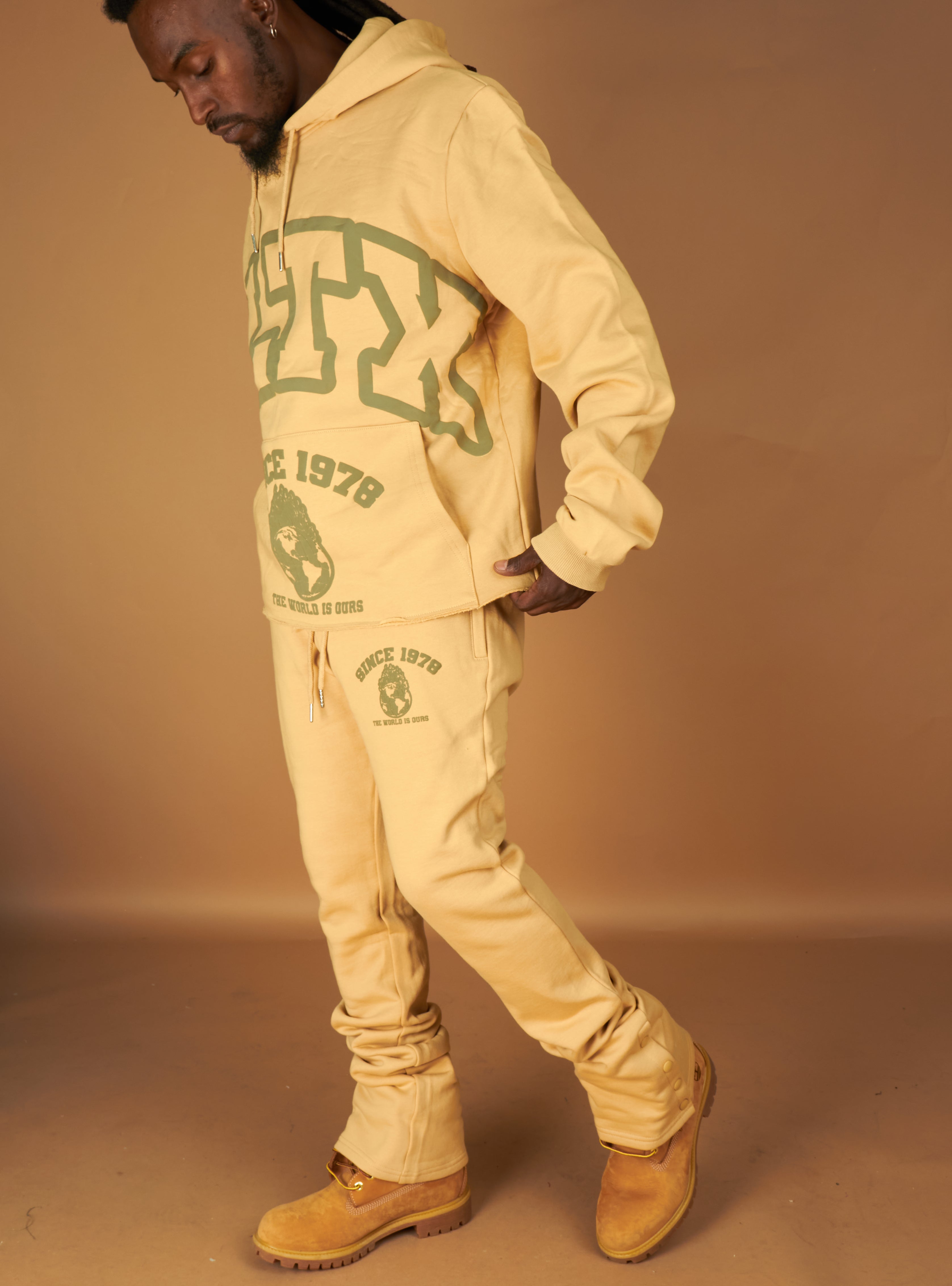 Politics Sweatpants - Young - Tan - 006