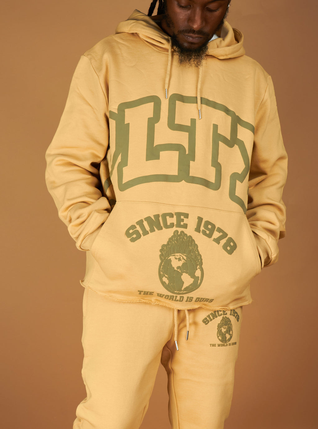 Politics Hoodie - Chadwick - Tan - 005