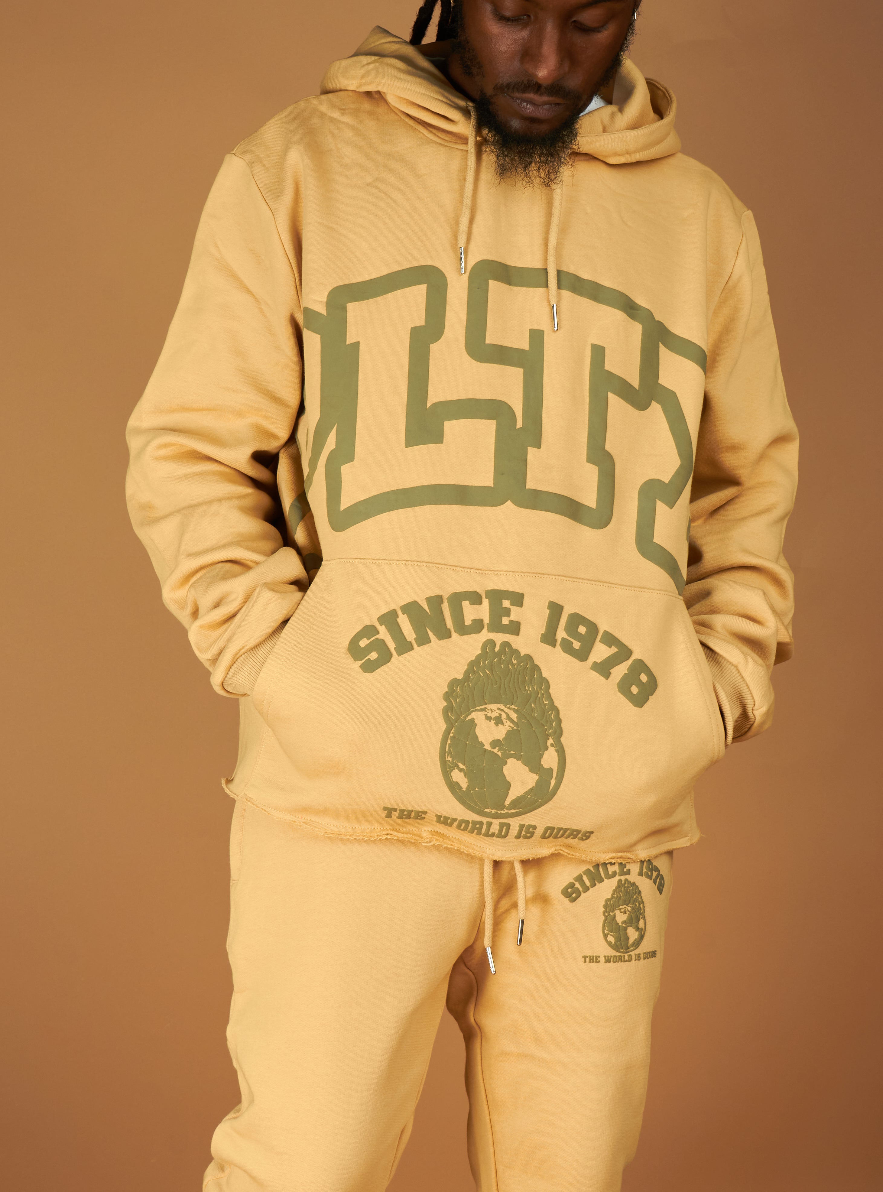 Politics Hoodie - Chadwick - Tan - 005